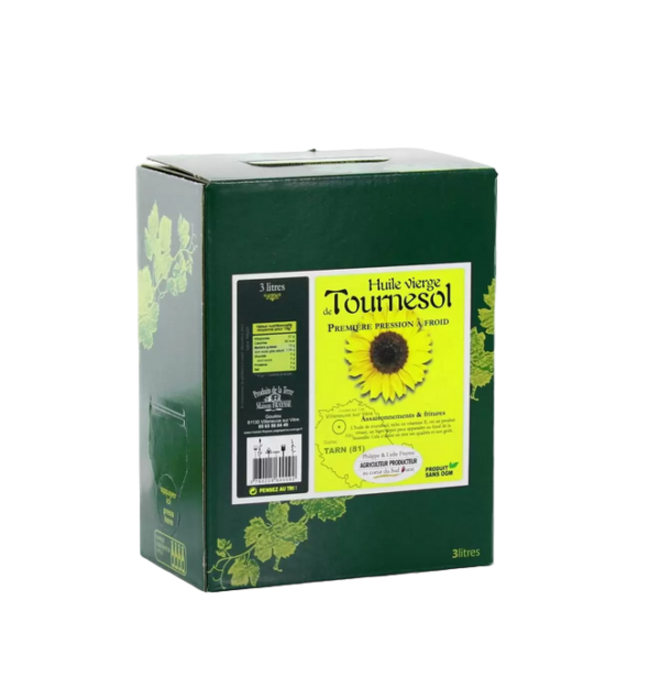 Huile de tournesol 3L Maison Fraysse