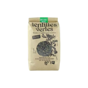 Lentilles vertes 1Kg Maison fraysse