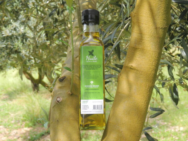 Huile infusée au basilic 250ML