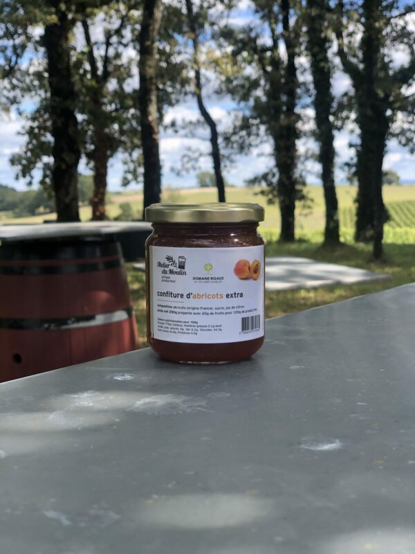 Confiture abricots extra 250g